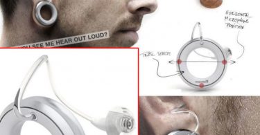 Пирсинг для глугих со встроенным слуховым аппаратом