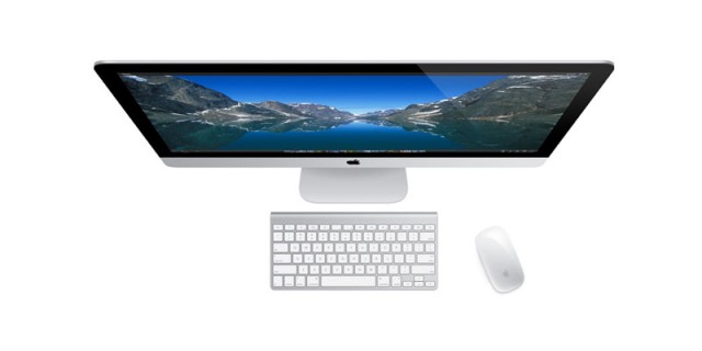 Моноблок Apple iMac ME089C132GH6V1RU/A (вид сверху)