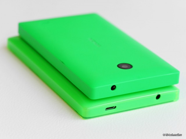 Nokia X2 зеленого цвета